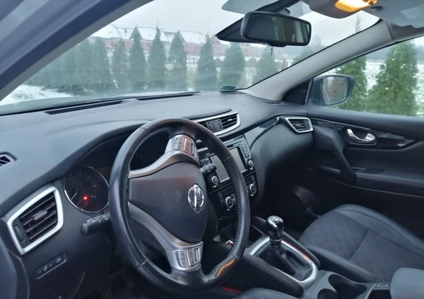Nissan Qashqai cena 68500 przebieg: 126600, rok produkcji 2015 z Niepołomice małe 16